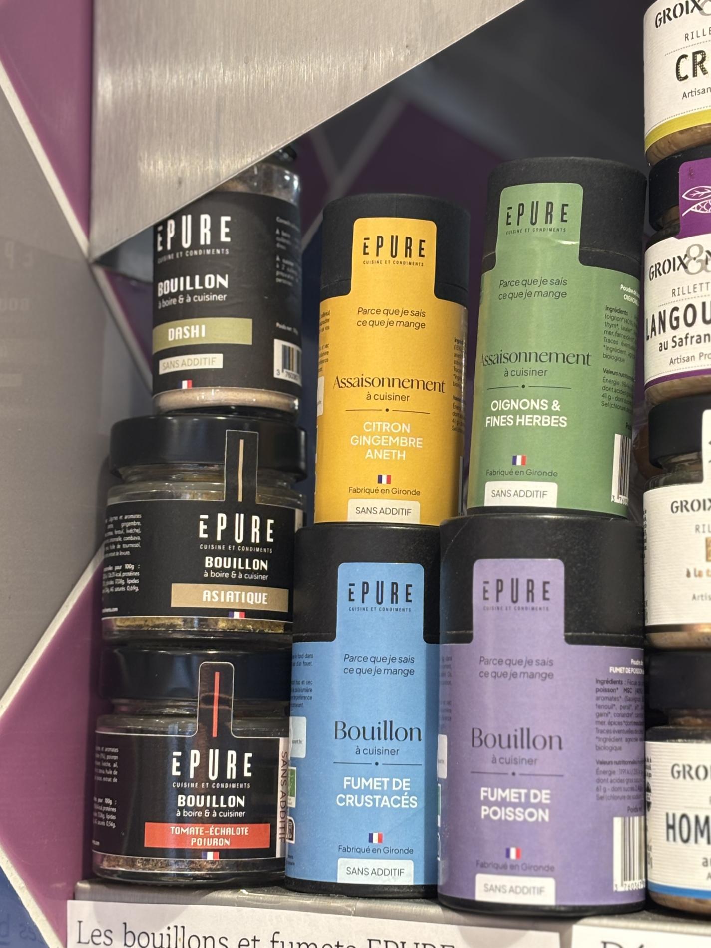 Les poudres d'assaisonnement EPURE