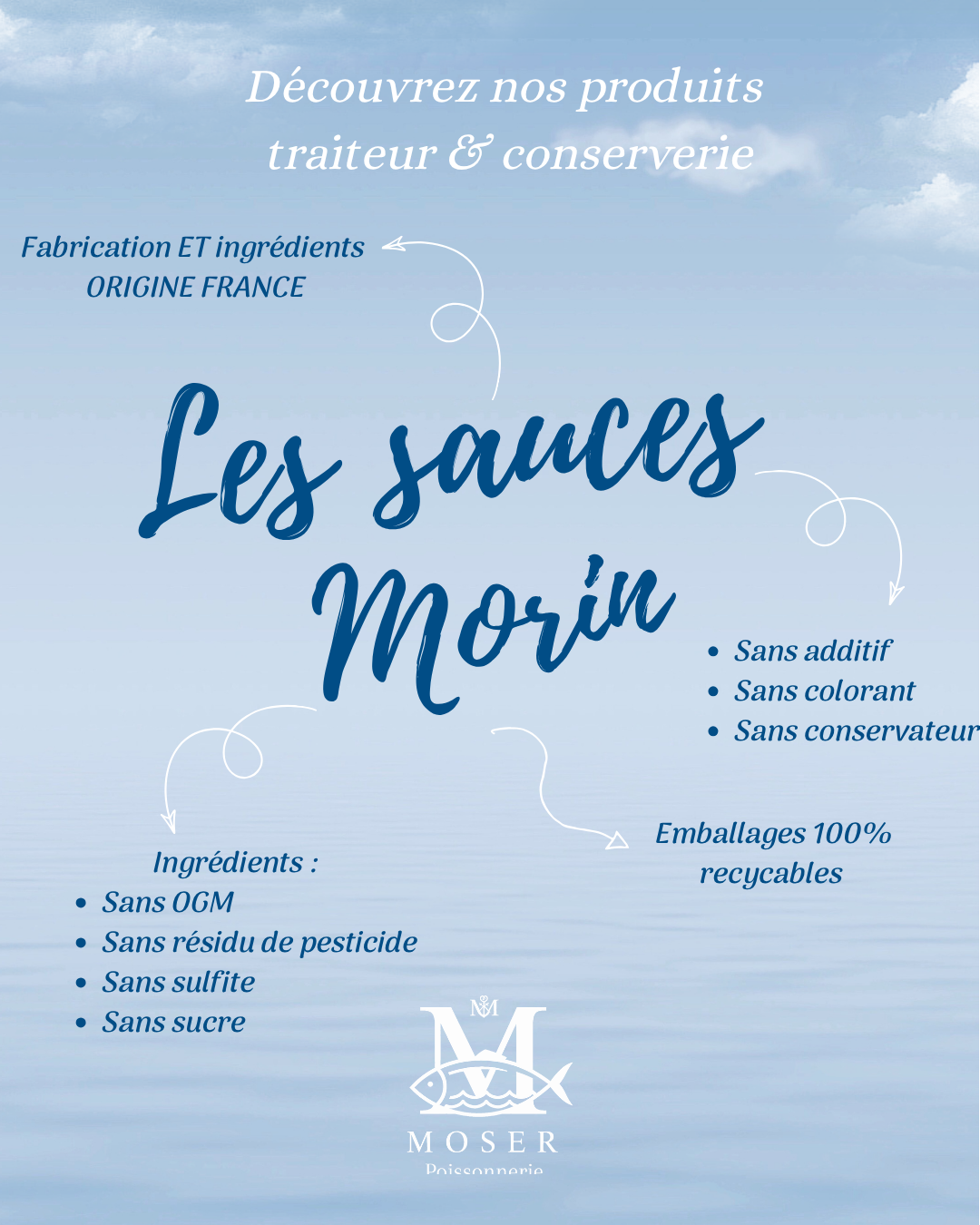 Découvrez les sauces MORIN