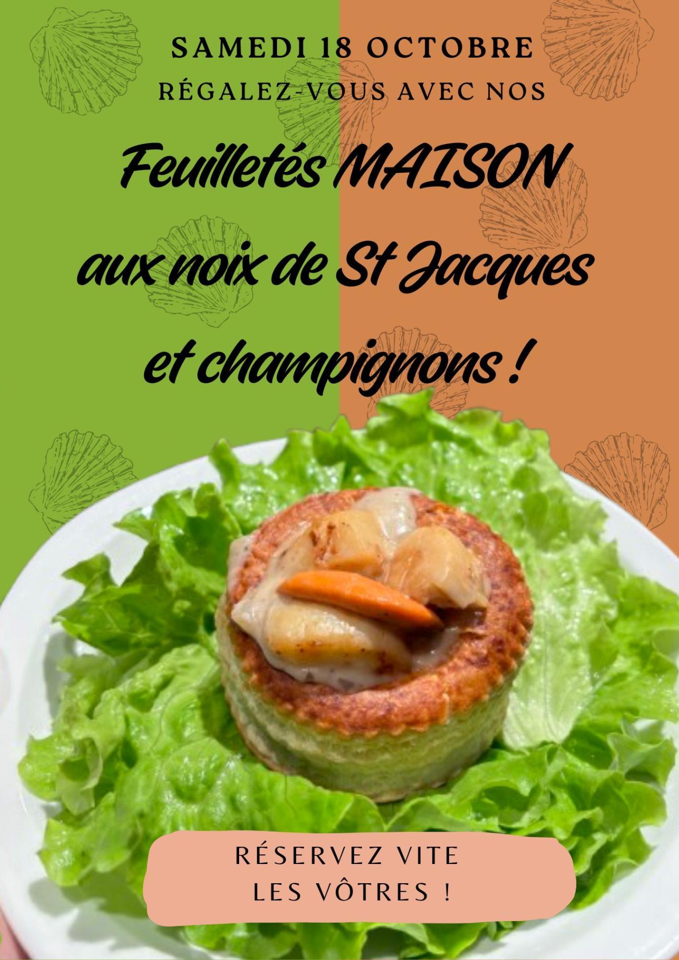 Les feuillet&eacute;s de St Jacques reviennent !