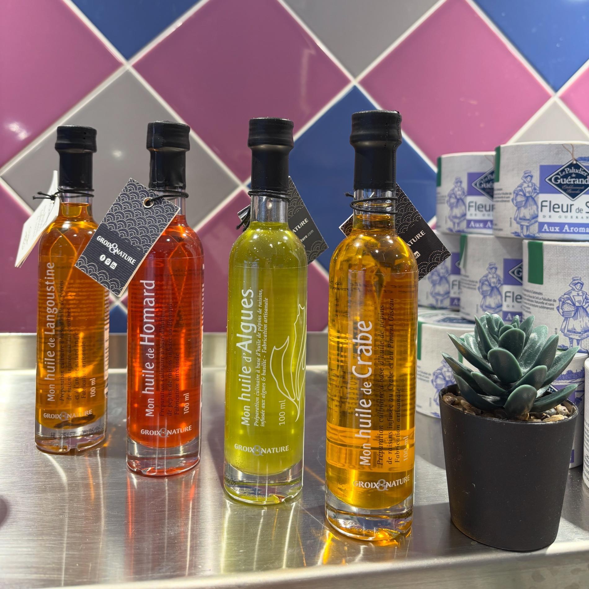 Huiles d&rsquo;algues et crustac&eacute;s