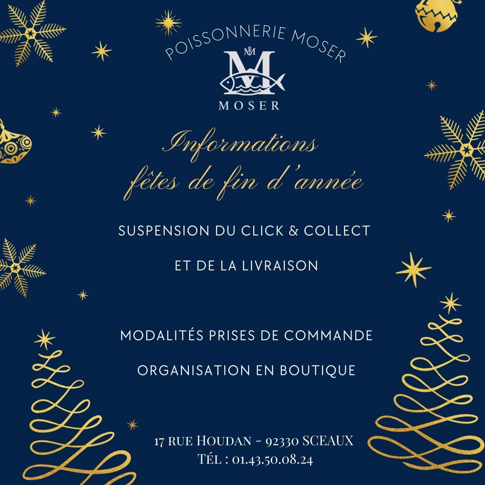 Informations f&ecirc;tes de fin d&rsquo;ann&eacute;e