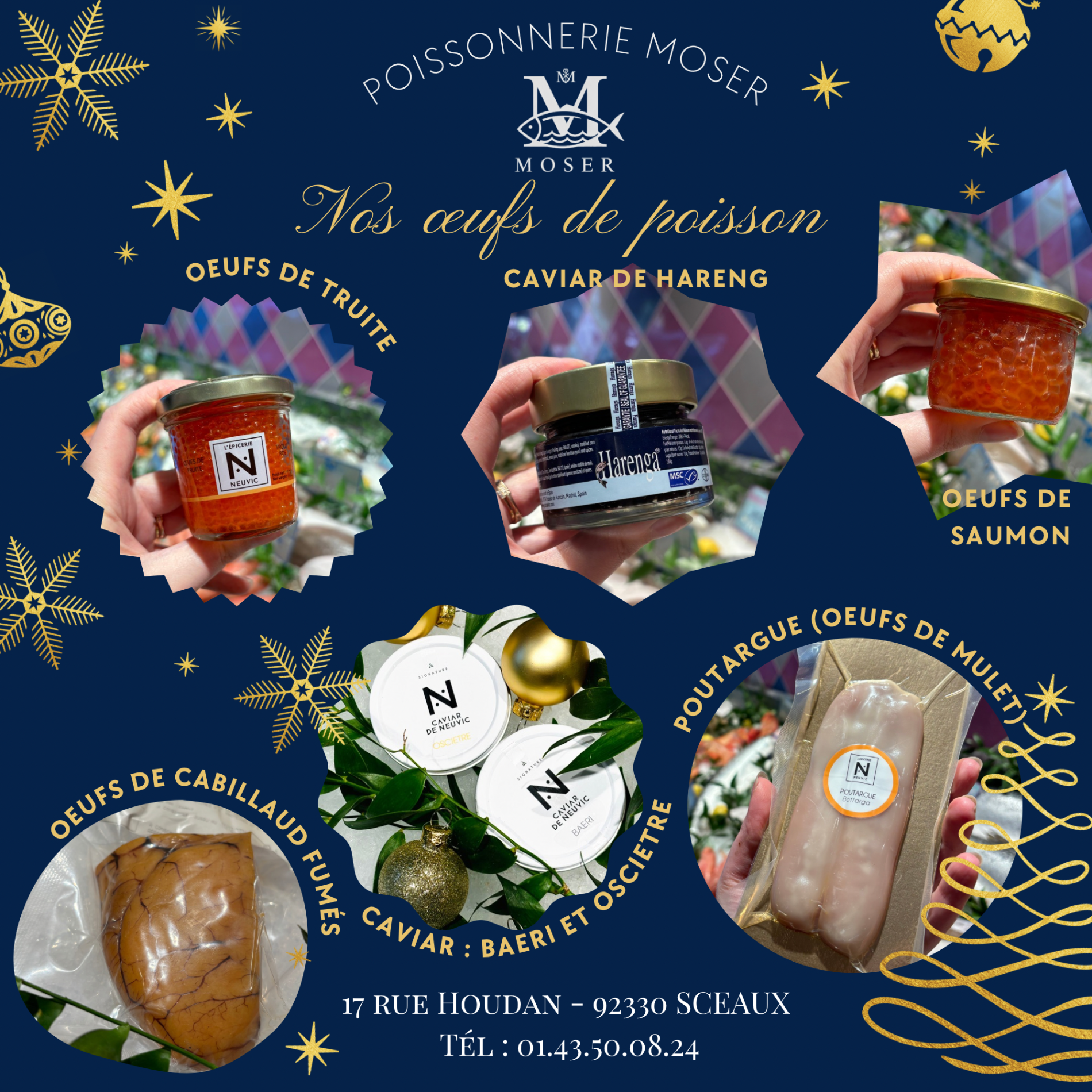 Les &oelig;ufs de poisson&hellip;