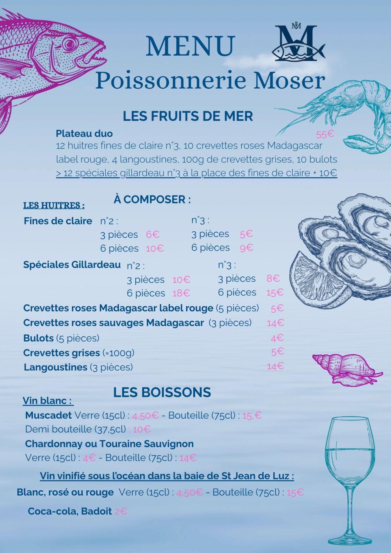La carte de la terrasse 2026 !