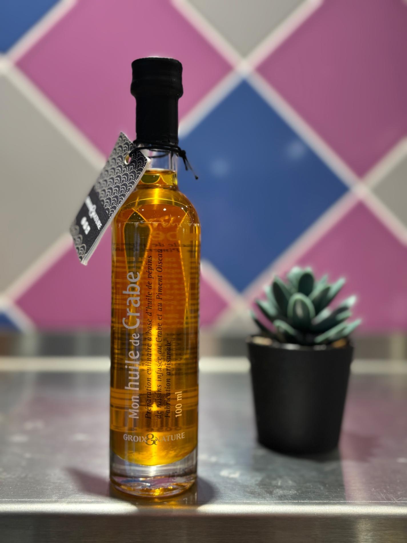 Huile de crabe