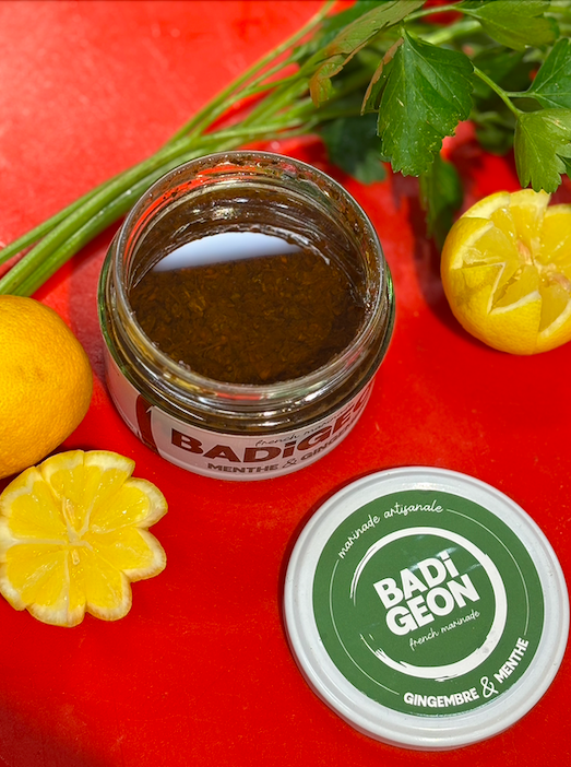Marinade Menthe & Gingembre