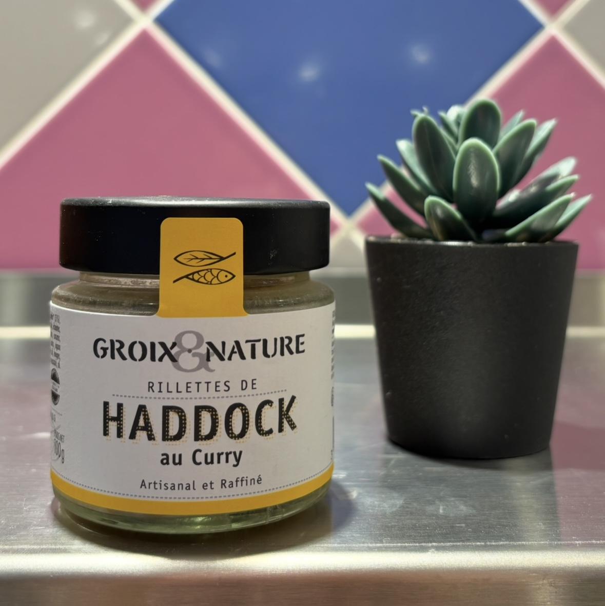 Rillettes de haddock au curry