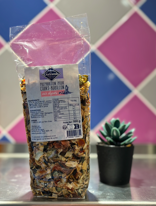 Court bouillon aux algues